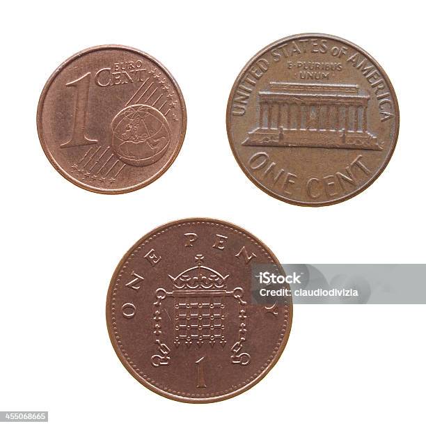 Coin Isolated Stock Photo - Download Image Now - British Coin, British Culture, British Currency