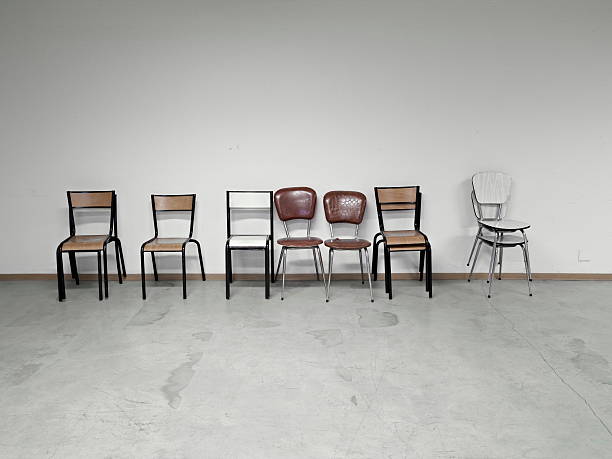 istock Chair row next to it or 455069981