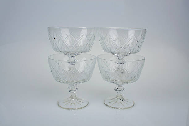 istock The pyramid of crystal glasses 455071211