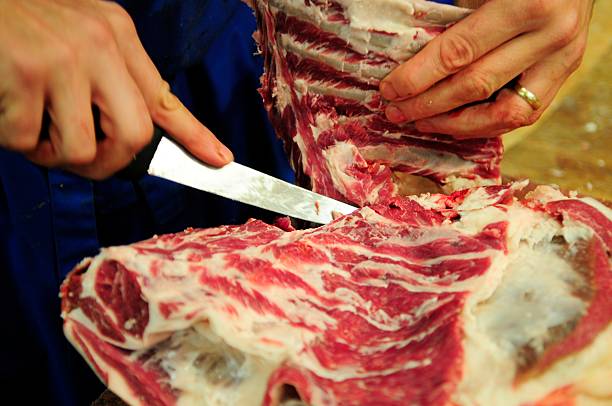 istock meat prperation in butchers 455072063