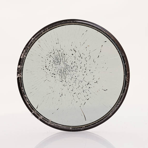 istock Destroyed Pol-Filter. photo equipment 455074459