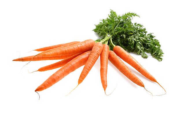 marchew - carrot isolated bunch baby carrot zdjęcia i obrazy z banku zdjęć