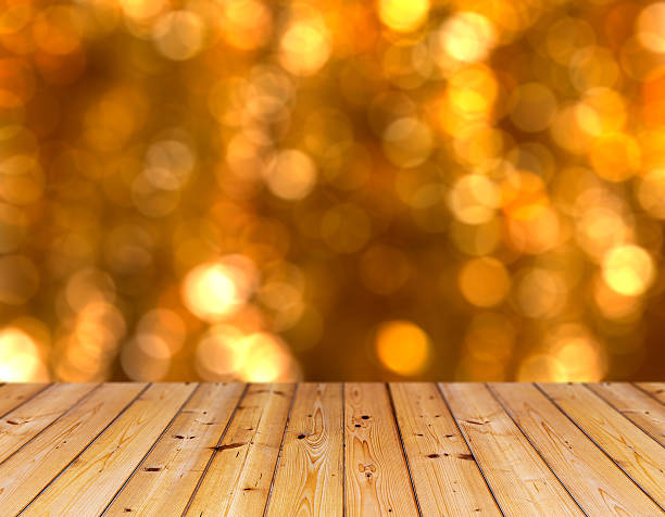 istock Old brick wall on wood floor 455111673