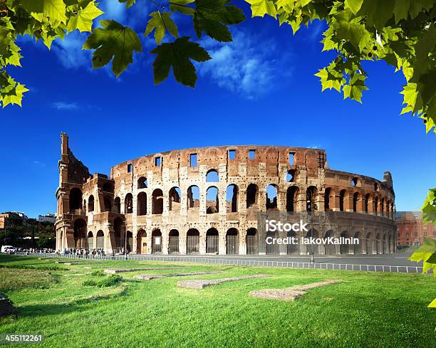 Colosseum In Rome Italy Stock Photo - Download Image Now - Agricultural Field, Amphitheater, Ancient