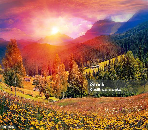 Carpathian Summer Stock Photo - Download Image Now - Alpine - Utah, Blue, Clean