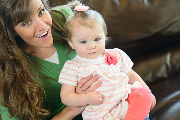 istock Mom Playing Her Baby Girl 455174959