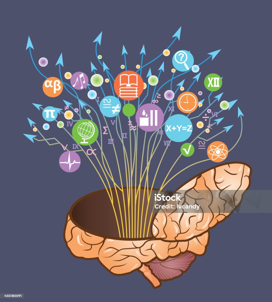 Brain Open Process Open Brain Stock Illustration - Download Image Now - Open, Opening ...