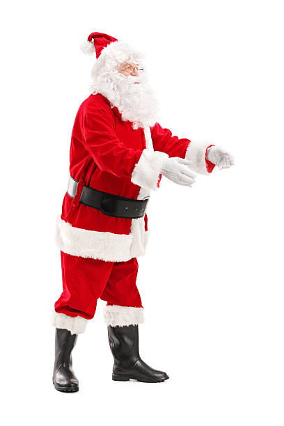 istock Santa Claus about to take something 455193697