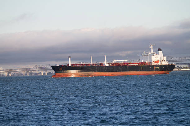 istock Oil Tanker on San Francisco Bay 455242323