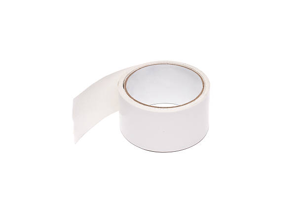 istock roll of white adhesive tape 455246387