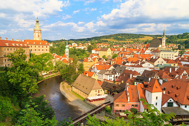 istock Cesky Krumlov / Krumau, View on City 455247369