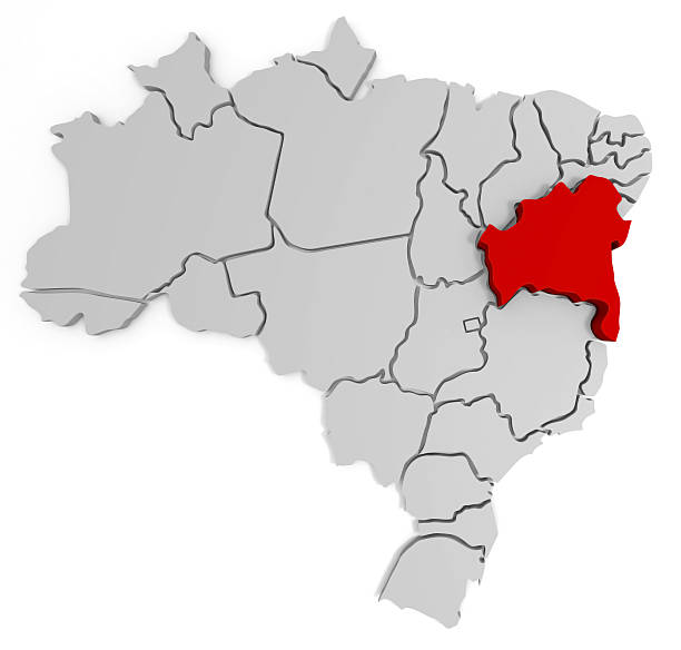 istock 3d masp of Brazil 455248843
