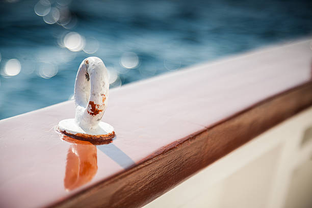 istock Metal Sailing Eyelet for Ropes 455255081