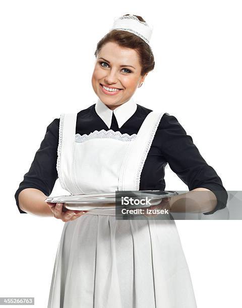 Victorian Style Maid Stock Photo - Download Image Now - Victorian Style, Women, 1920-1929