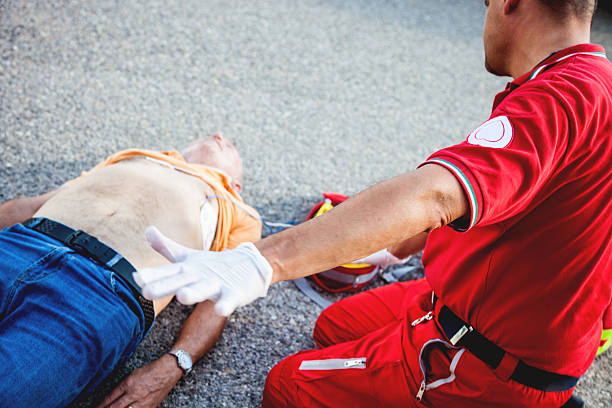 istock Myocardial attack on the street 455294267