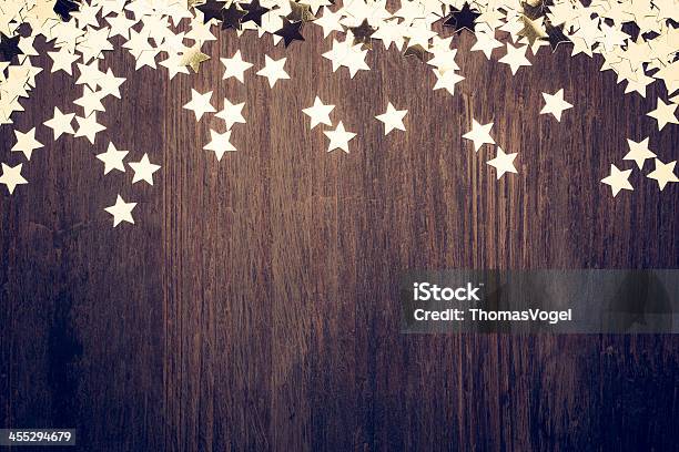 Abstract Glitter Background With Stars Christmas Party Star Stock Photo - Download Image Now