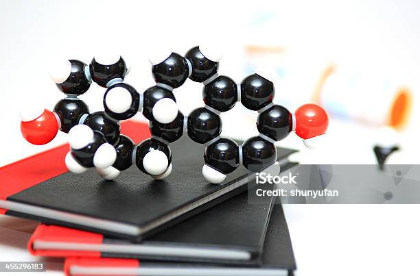 Drugmodel Estradiol Stock Photo - Download Image Now - Atom, Chemistry, Horizontal