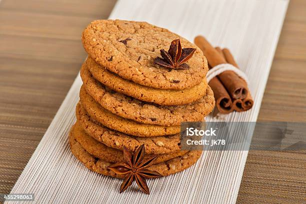 Cookies Stock Photo - Download Image Now - Chocolate Chip Cookie, Cinnamon, Baked
