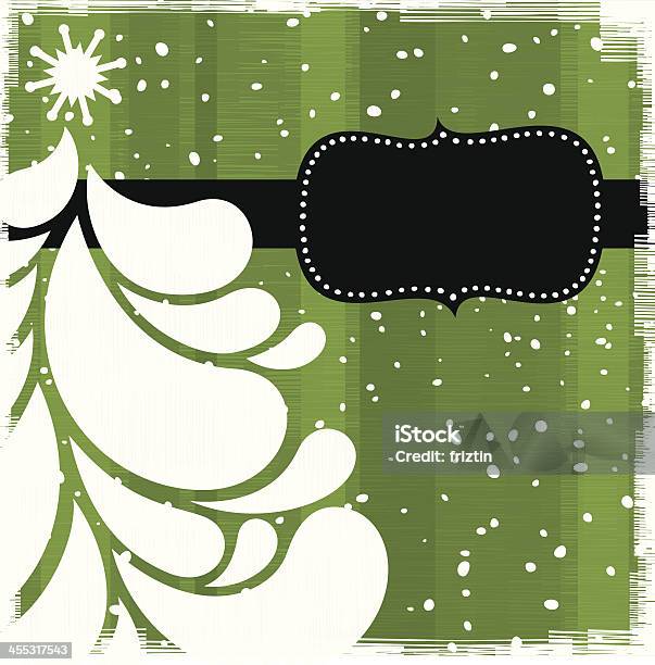 Green Xmas Background Stock Illustration - Download Image Now - Backgrounds, Border - Frame, Celebration