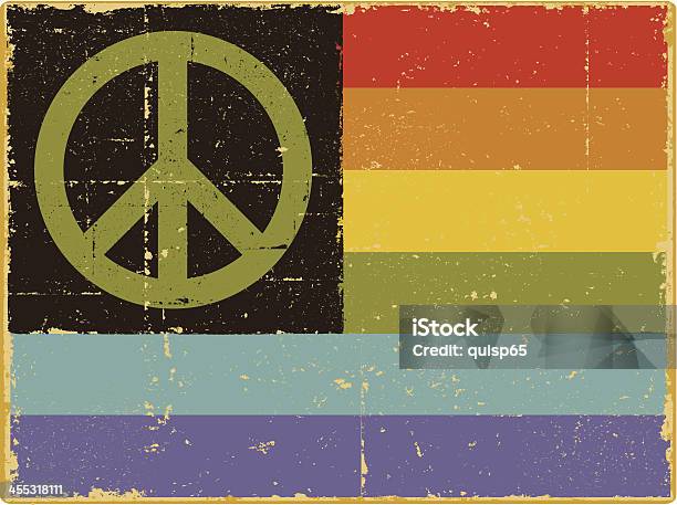 Vetores de Bandeira Símbolo Da Paz e mais imagens de Amor - Amor, Antigo, Arco-íris