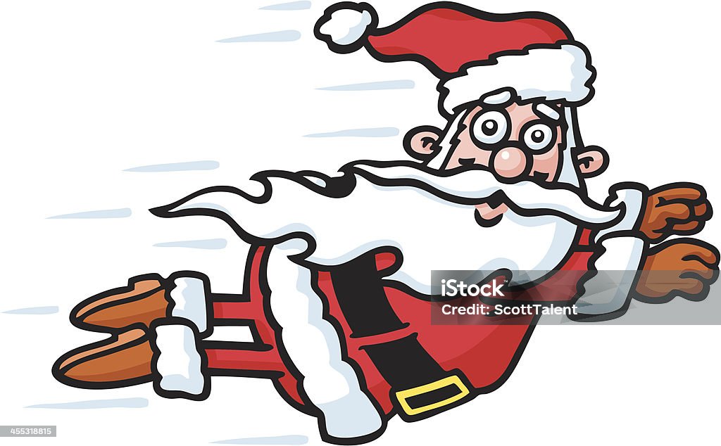 Hyper Santa Super Santa Stock Illustration - Download Image Now - Achievement ...