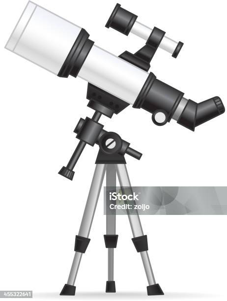 Telescope Stock Illustration - Download Image Now - Astronomy, Astronomy Telescope, Clip Art