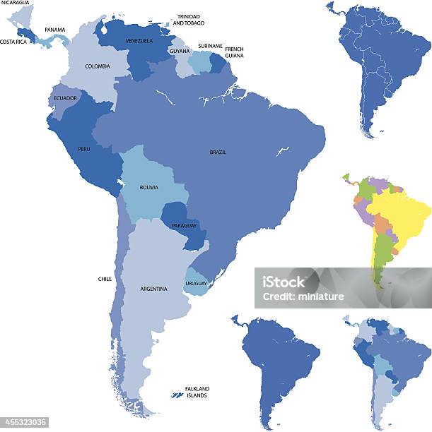 Amérique Du Sud Vecteurs libres de droits et plus d'images vectorielles de Bolivie - Bolivie, Amérique du Sud, Argentine