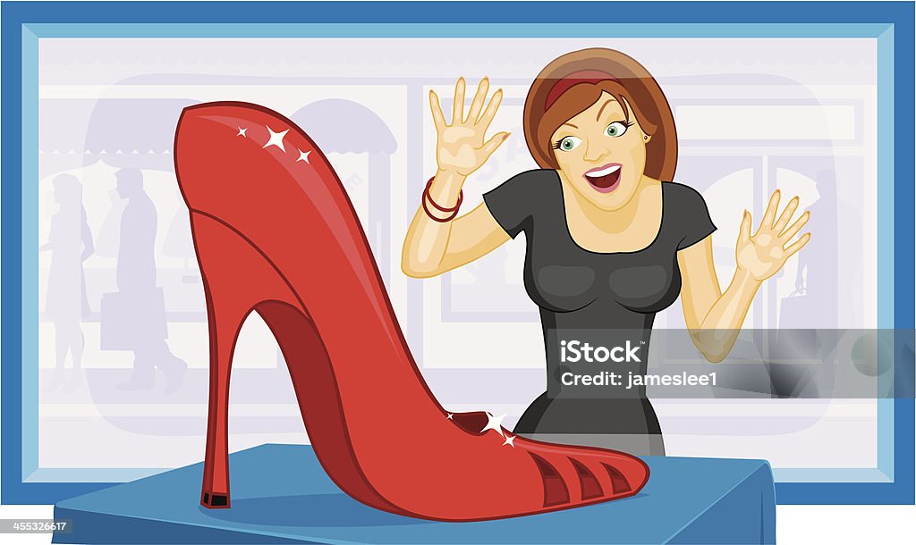 Window Shopping Rtoon Window Shopping Stock Illustration - Download Image Now - Ecstatic ...
