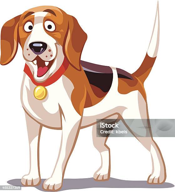 Beagle Stock Vektor Art und mehr Bilder von Haustier - Haustier, Beagle, Hund