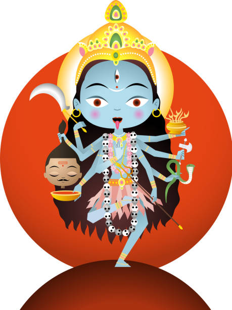 River Stock Illustration - Download Image Now - Kālī - Deity, Goddess,  Culture of India - iStock