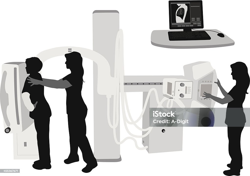 X-선 - 로열티 프리 방사선 전문의 벡터 아트