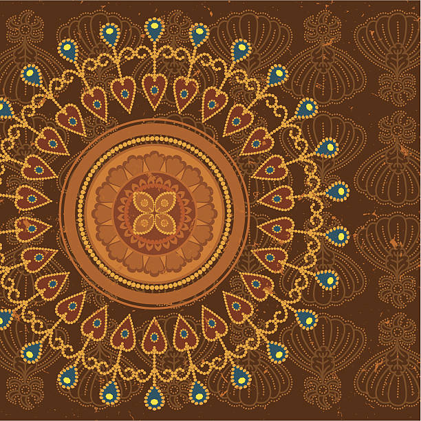 Dreamscape - Batik vector art illustration