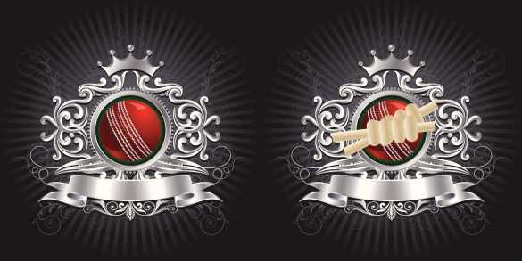 Illustration of beautiful Cricket Shield background, all elements is individual objects. No transparencies, contains AI and jpeg, user can edit easily, please view my profile with more options.