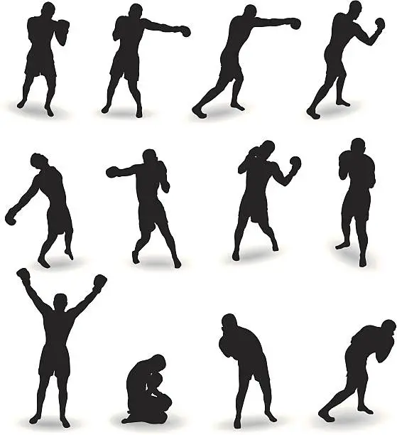 Vector illustration of Boxing