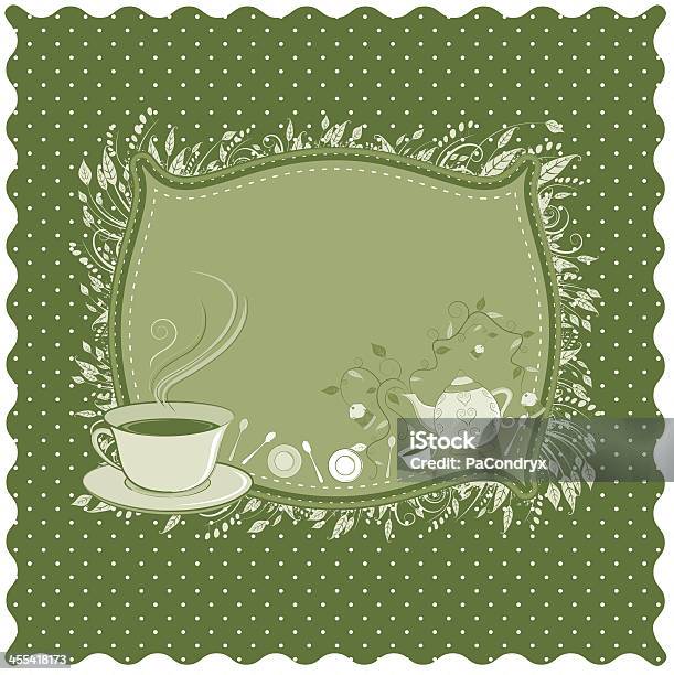 Cor De Fundo De Chá 1 - Arte vetorial de stock e mais imagens de Chávena de Chá - Chávena de Chá, Abstrato, Bebida