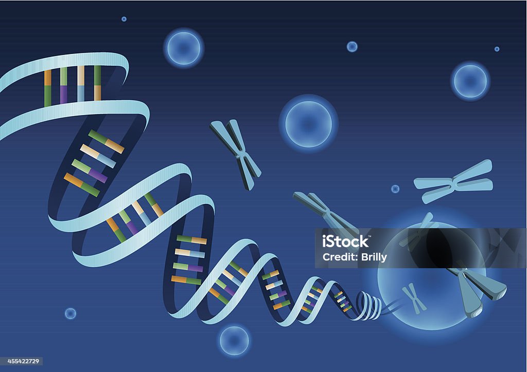 DNA - Lizenzfrei DNA Vektorgrafik