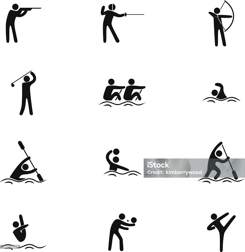 Sport Icon Set Vector File of Sport Games Icon Set Icon Symbol stock vector