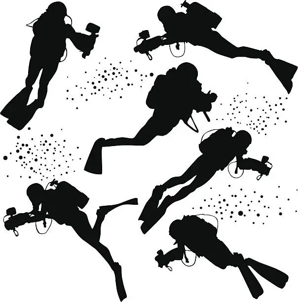Vector illustration of Various Silhouette Collection