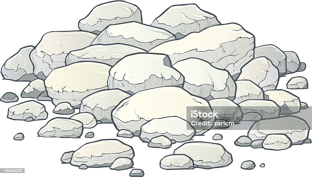 Boulder - clipart vectoriel de Caillou libre de droits