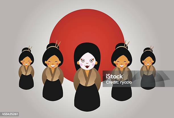 Japan Womans Stock Illustration - Download Image Now - Adult, Adults Only, Asia