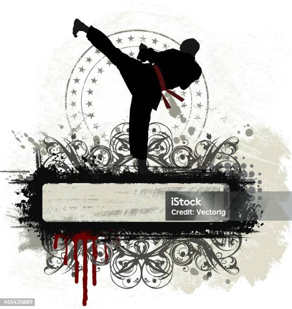 Marshal Arts Banner Stock Illustration - Download Image Now - Taekwondo, Backgrounds, Karate