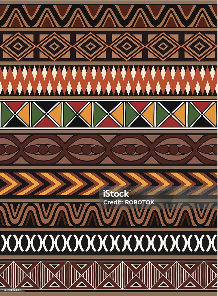 African wzory - Grafika wektorowa royalty-free (Kultura afrykańska)