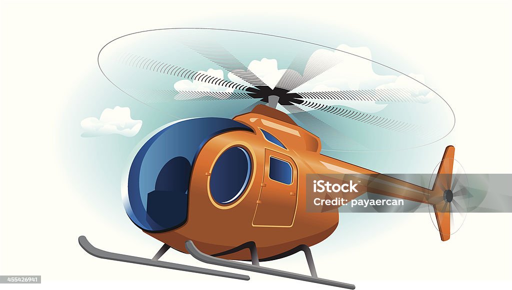 helicopter flying helicopter Helicopter stock vector