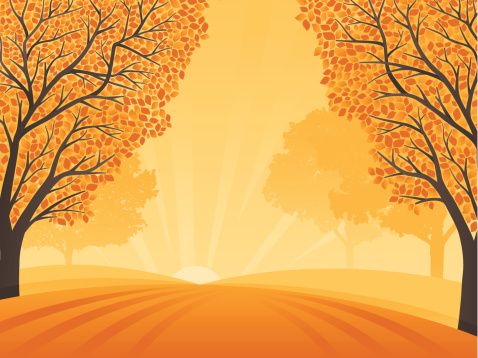 Fall Loop Background Fall Background Stock Illustration - Download Image Now - Autumn ...