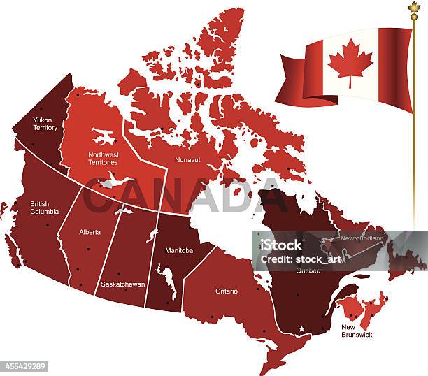 In Kanada Stock Vektor Art und mehr Bilder von Kanada - Kanada, Karte - Navigationsinstrument, Computergrafiken