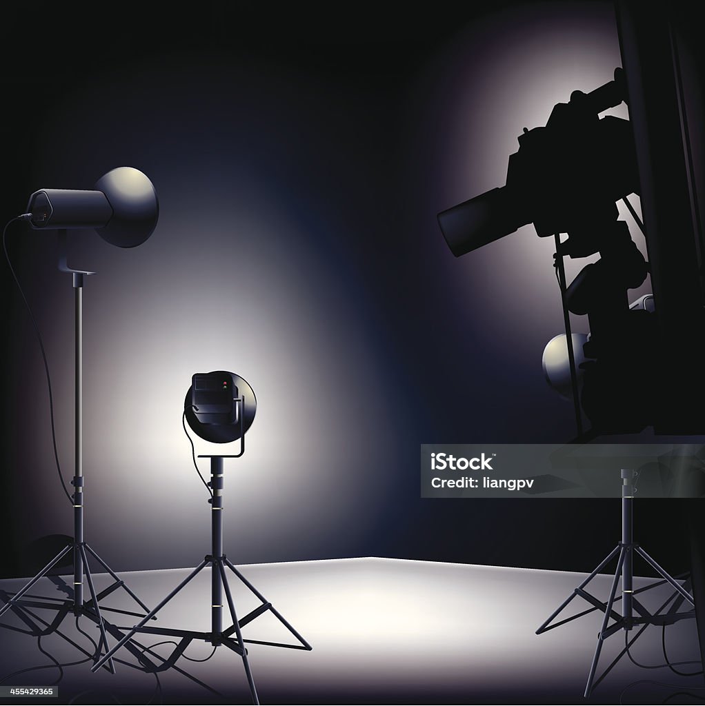 Studio Istock Studio Indoor Stock Illustration - Download Image Now - Film Industry ...