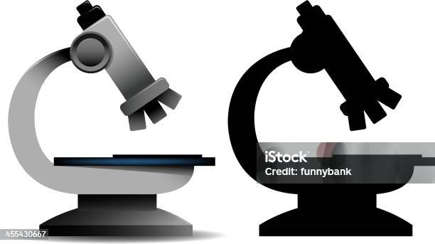 Microscopio - Immagini vettoriali stock e altre immagini di Analizzare - Analizzare, Apparecchiatura medica, Arte, Cultura e Spettacolo