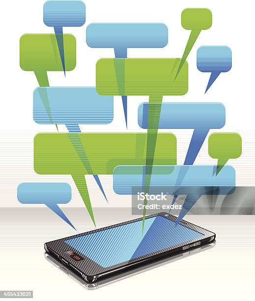会話のスマートフォン - GUIのベクターアート素材や画像を多数ご用意 - GUI, つながり, イラストレーション