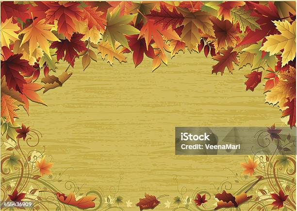 Fall Background List Fall Background Stock Illustration - Download Image Now - Autumn ...