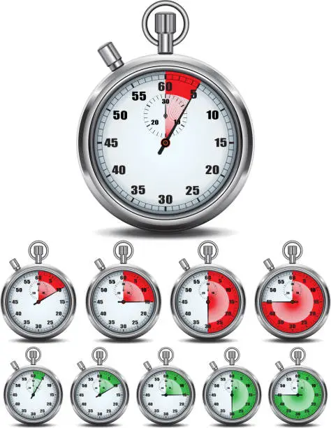 Vector illustration of Stopwatch
